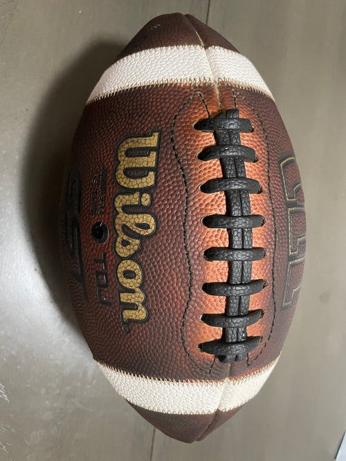 Wilson GTS Junior prepped football!