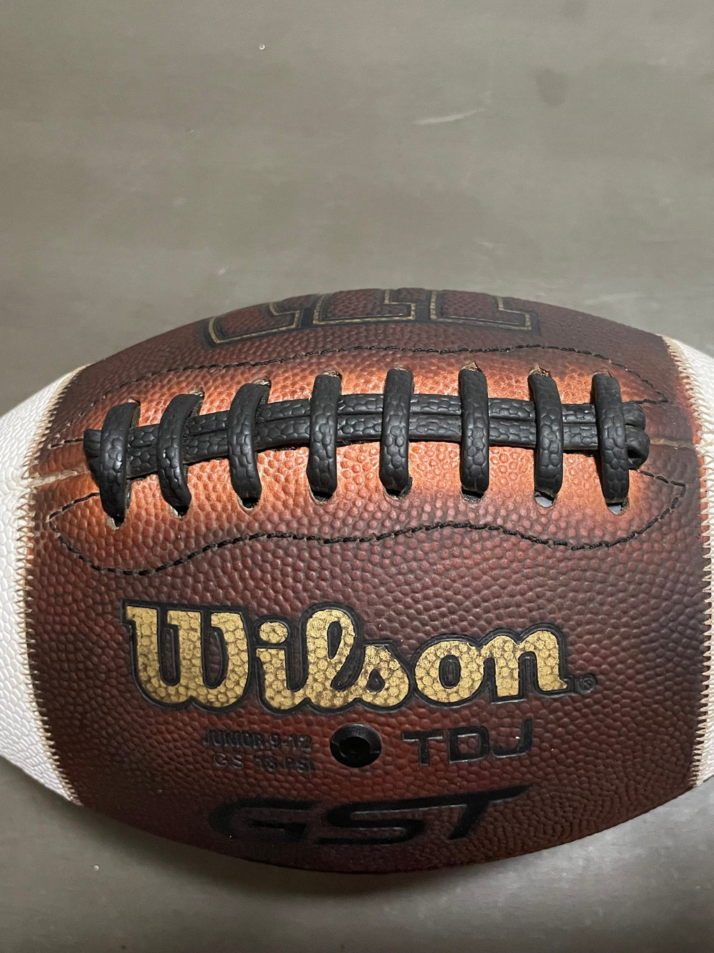 Wilson GTS Junior prepped football!