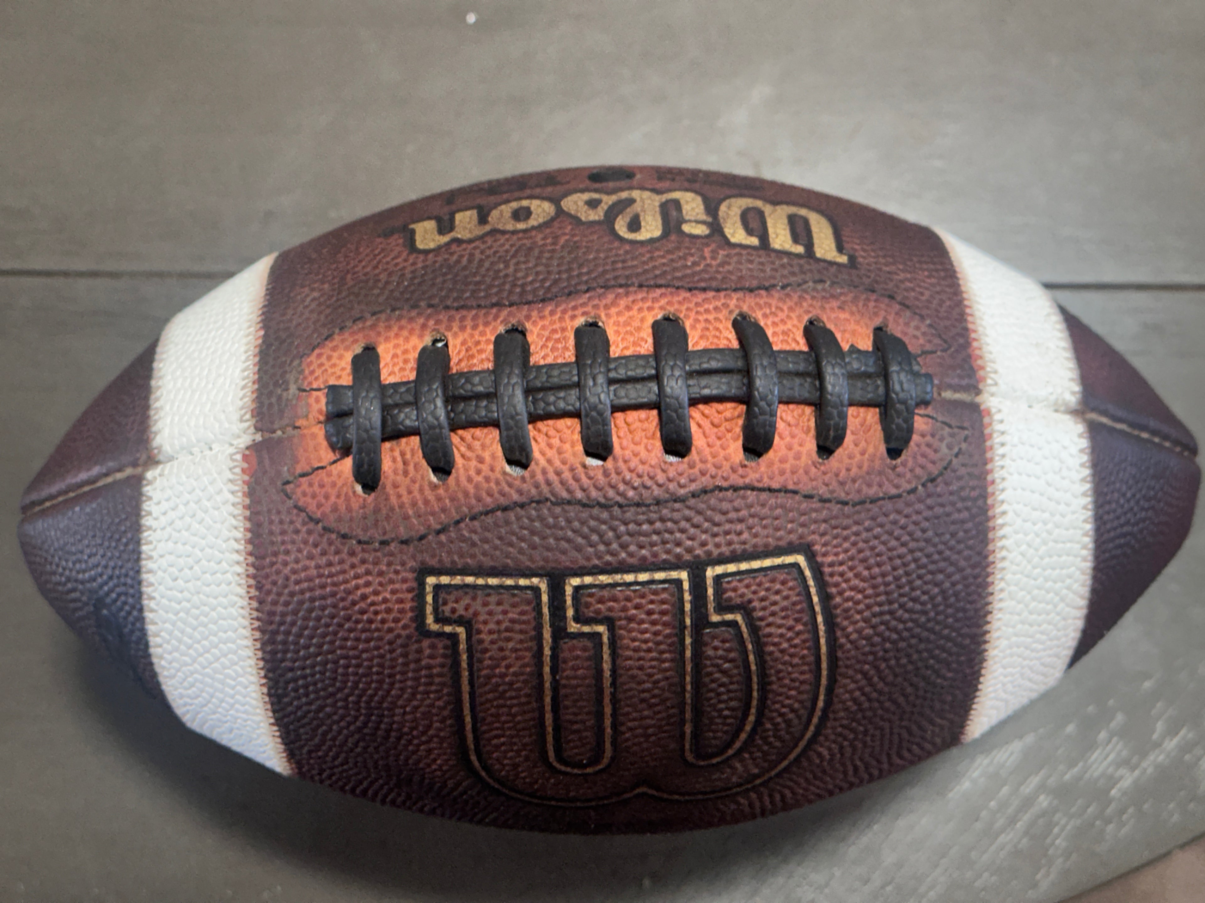 Wilson GTS Junior prepped football!